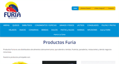 Desktop Screenshot of productosfuria.com