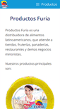Mobile Screenshot of productosfuria.com